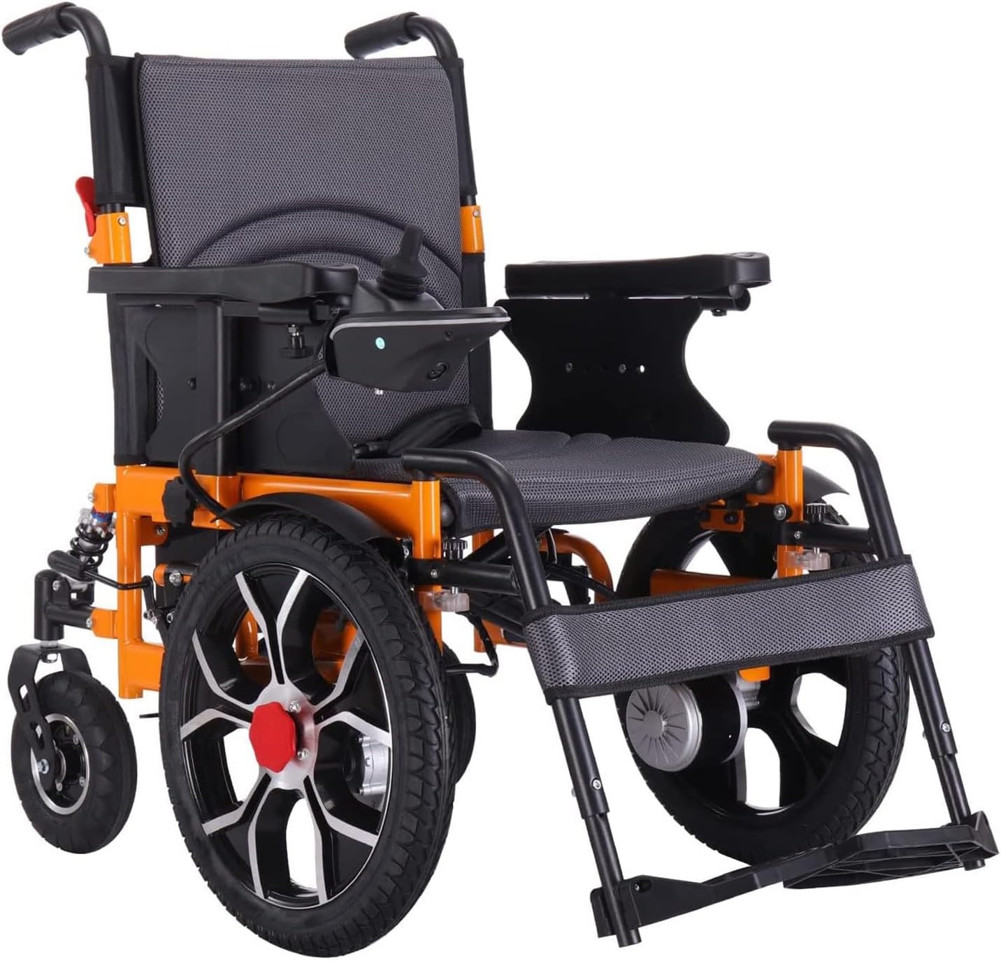 Foldable Electric Wheelchair with Dual 250W Motors and Lithium Battery – Adjustable Speed