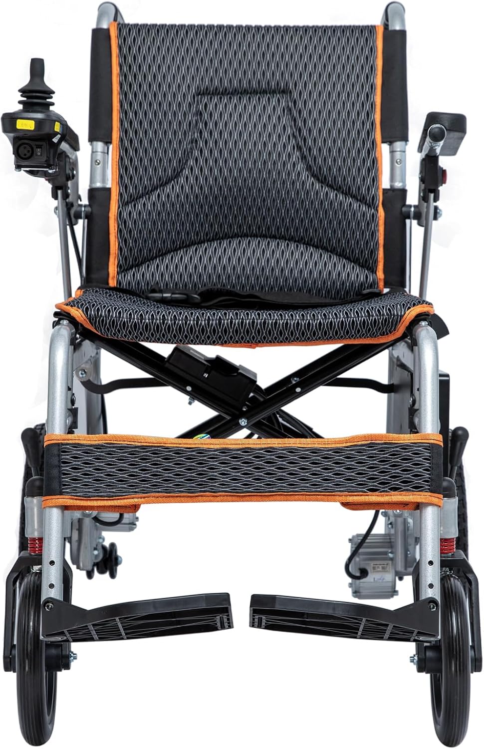 Lightweight Foldable Electric Wheelchair with Removable Battery – 10 Mile Range